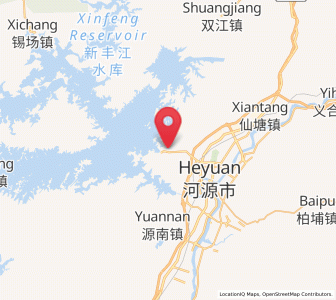 Map of Xingang, Guangdong