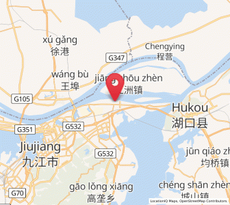 Map of Xingang, Jiangxi