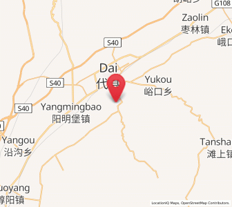 Map of Xingao, Shanxi