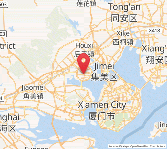 Map of Xingbin, Fujian