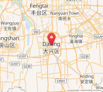 Map of Xingfeng, Beijing