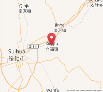 Map of Xingfu, Heilongjiang