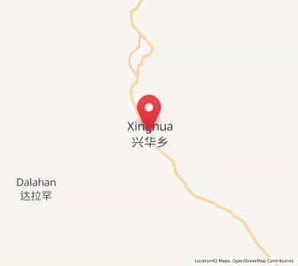 Map of Xinghua, Heilongjiang