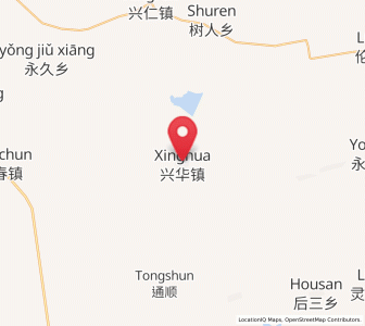 Map of Xinghua, Heilongjiang