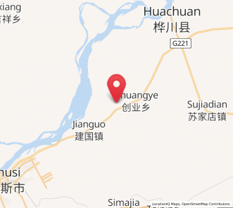 Map of Xinghuo, Heilongjiang