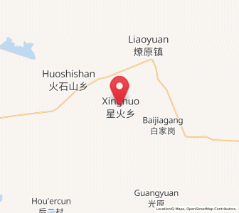 Map of Xinghuo, Heilongjiang