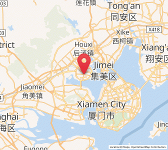 Map of Xinglin, Fujian