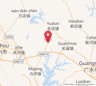 Map of Xinglong, Hubei