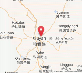 Map of Xinglong, Liaoning