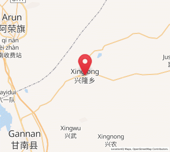 Map of Xinglong, Heilongjiang