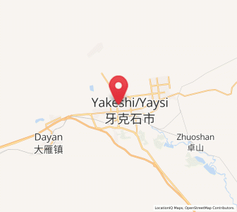 Map of Xingong, Inner Mongolia