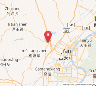 Map of Xingqiao, Jiangxi