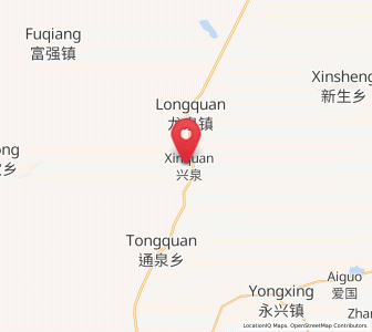 Map of Xingquan, Heilongjiang