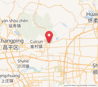 Map of Xingshou, Beijing