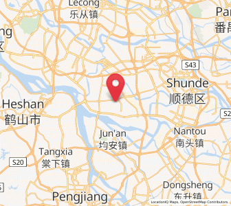 Map of Xingtan, Guangdong