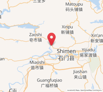 Map of Xinguan, Hunan