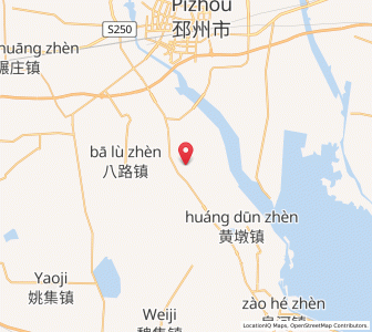 Map of Xinhe, Jiangsu