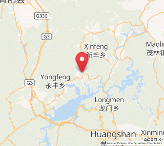 Map of Xinhua, Anhui