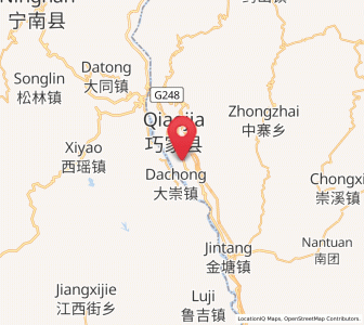Map of Xinhua, Yunnan