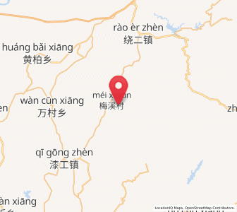 Map of Xinhuang, Jiangxi