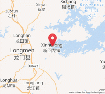 Map of Xinhuilong, Guangdong