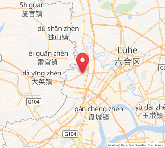 Map of Xinji, Jiangsu