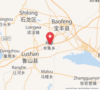 Map of Xinji, Henan