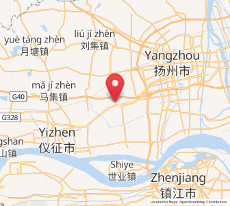 Map of Xinji, Jiangsu