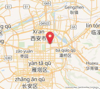 Map of Xinjiamiao, Shaanxi
