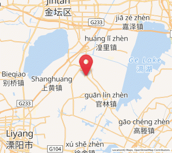 Map of Xinjian, Jiangsu