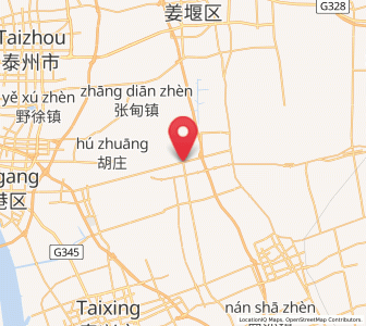 Map of Xinjie, Jiangsu