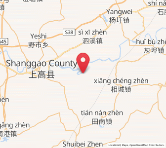 Map of Xinjiebu, Jiangxi