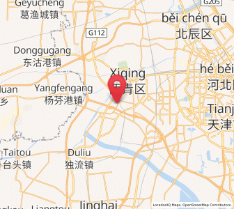Map of Xinkou, Tianjin