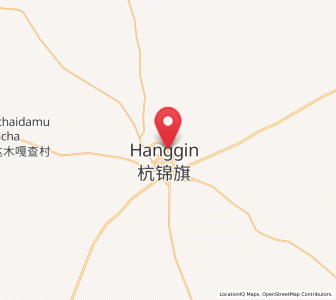Map of Xinli, Inner Mongolia