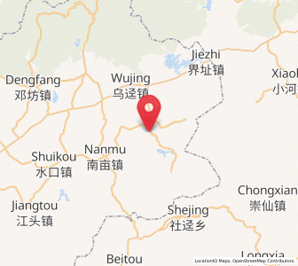 Map of Xinlong, Guangdong