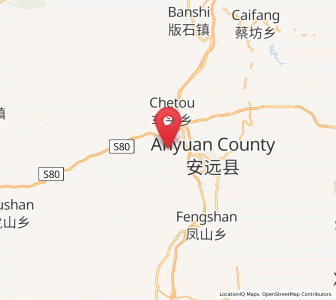 Map of Xinlong, Jiangxi