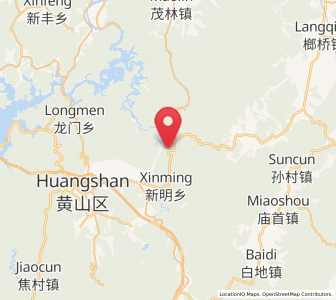 Map of Xinming, Anhui