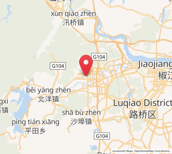 Map of Xinqian, Zhejiang