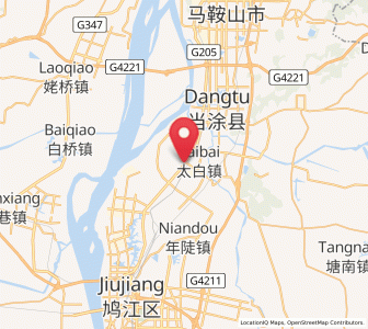 Map of Xinqiao, Anhui