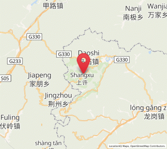 Map of Xinqiao, Zhejiang