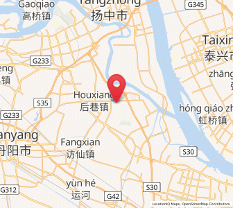 Map of Xinqiao, Jiangsu