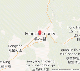 Map of Xinqing, Heilongjiang