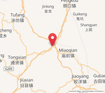 Map of Xinquan, Fujian