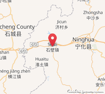 Map of Xinshi, Fujian