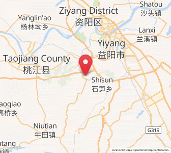 Map of Xinshidu, Hunan