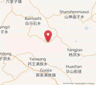 Map of Xintaimen, Liaoning