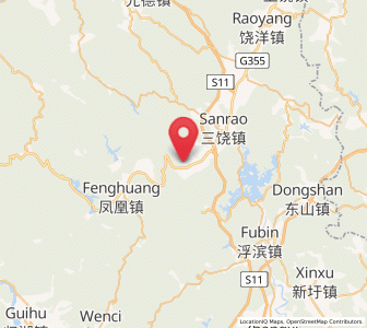 Map of Xintang, Guangdong