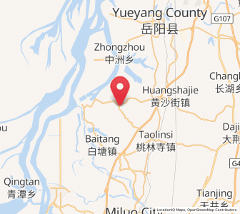 Map of Xintang, Hunan