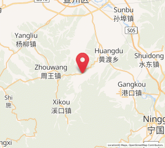 Map of Xintian, Anhui