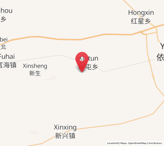 Map of Xintun, Heilongjiang